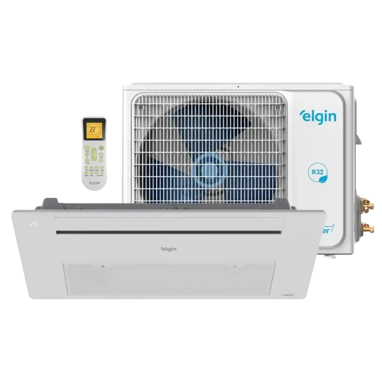 Ar Condicionado Split Cassete 1 Via Inverter Elgin One Air Wi-Fi 12000 Btus Quente e Frio 220v R-32