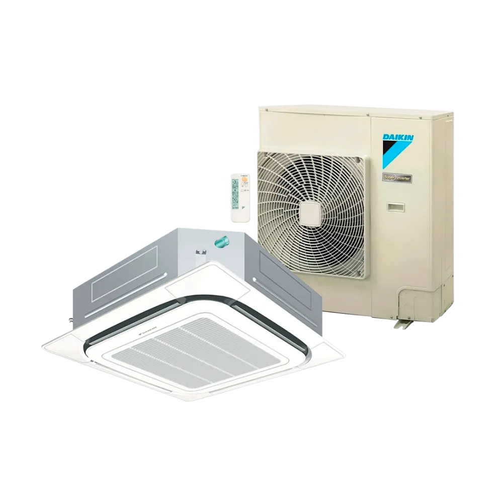 Ar Condicionado Split Cassete 4 Vias Inverter Daikin Sky Air 30000 Btus Quente e Frio 220v